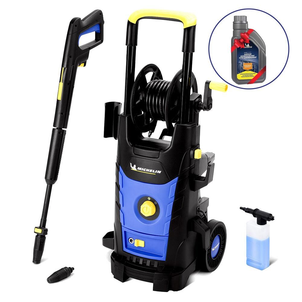 Michelin MPX20EHX İndüksiyon Motorlu Profesyonel Basınçlı Yıkama 2000W 140Bar