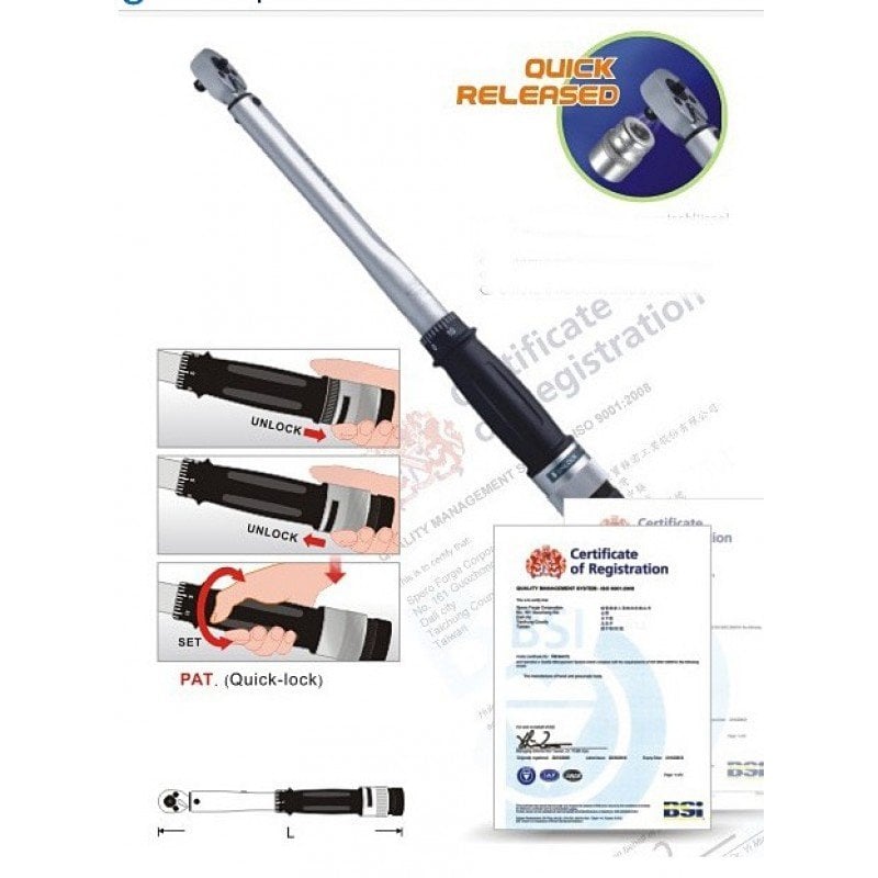Spero 106-10700 Tork Anahtarı 3/4