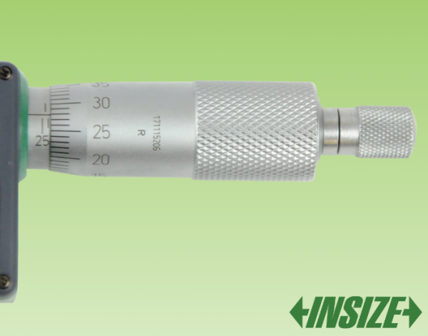 Insize 3108-50A Dijital Dış Çap Mikrometresi 25-50 mm | 0.001 mm Hassas Ölçüm