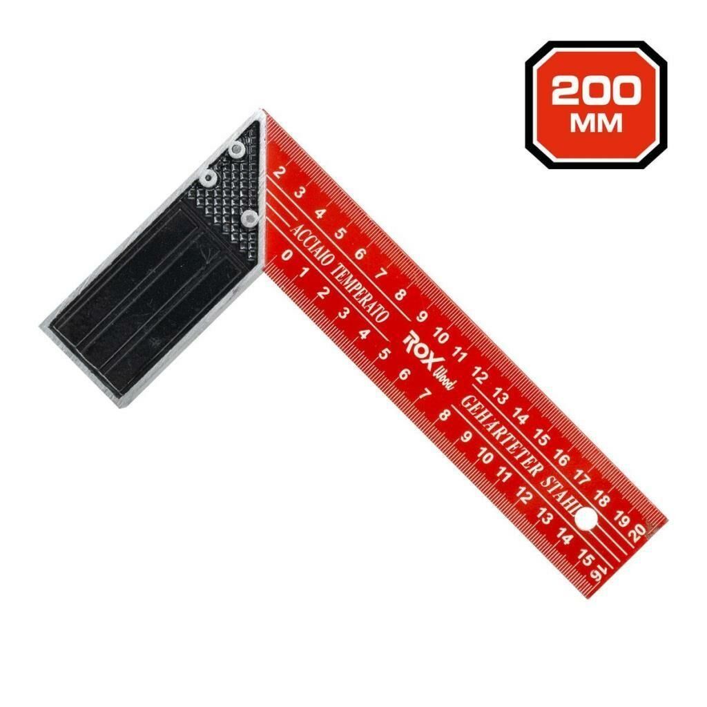 Rox Wood 0202 Marangoz Gönye 200mm