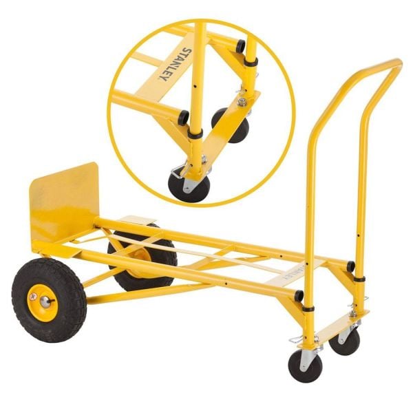 Stanley MT519 Endüstriyel Çok Fonksiyonlu El Arabası 150/200 kg.