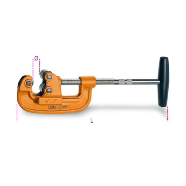 BETA 330/2 Çelik Boru Kesme Makası 10-60