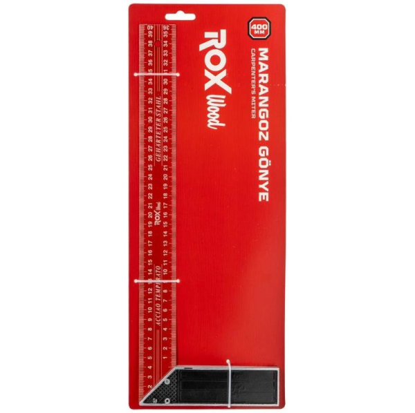 Rox Wood 0206 Marangoz Gönye 400mm