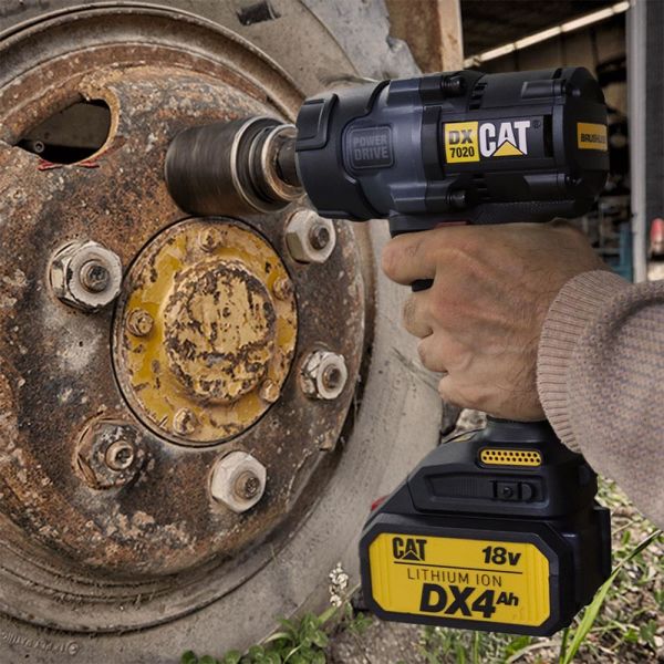 CAT DX7020B 18Volt Şarjlı Somun Sıkma (Akü Dahil Değildir) 700/880Nm