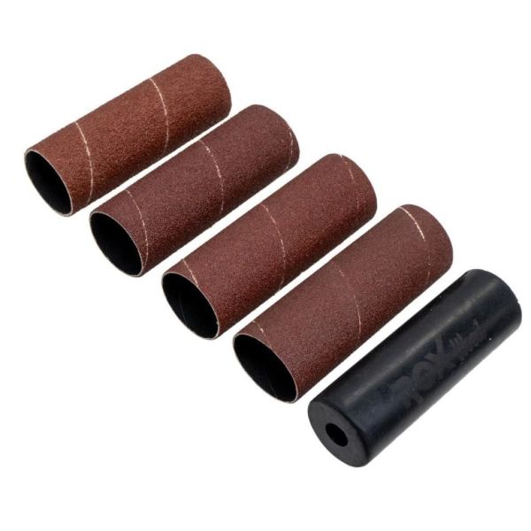 Silindir Zımpara Yedek Seti 25x115 mm | Kauçuk Silindir ve Zımpara Seti | Rox Wood 0196