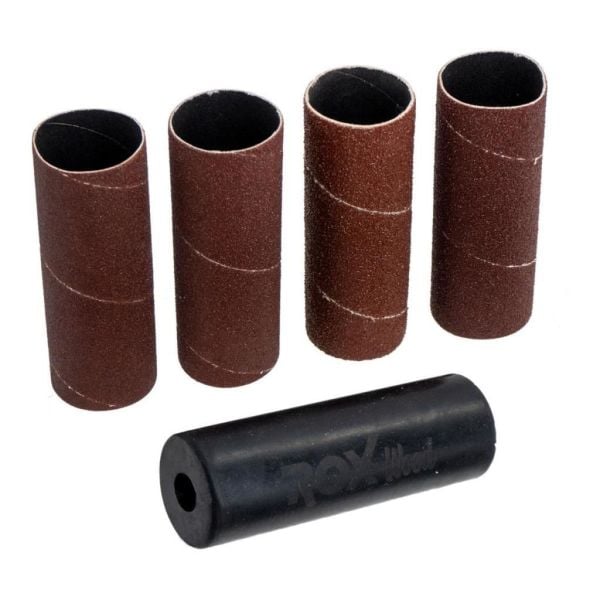 Silindir Zımpara Yedek Seti 25x115 mm | Kauçuk Silindir ve Zımpara Seti | Rox Wood 0196