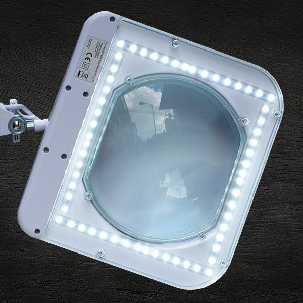 Masaüstü 6020 Ledli Köşeli Büyüteç 5x