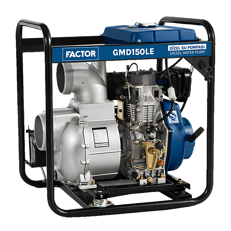 Factor FCGMD150LE Dizel Su Pompası Marşlı 150 mm (6 '') Motopomp