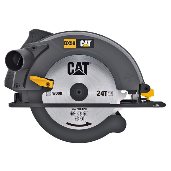 CAT DX59P Profesyonel Daire Testere 1400W- 185mm + 1 Adet 185mm 40 Diş Yedek Testere