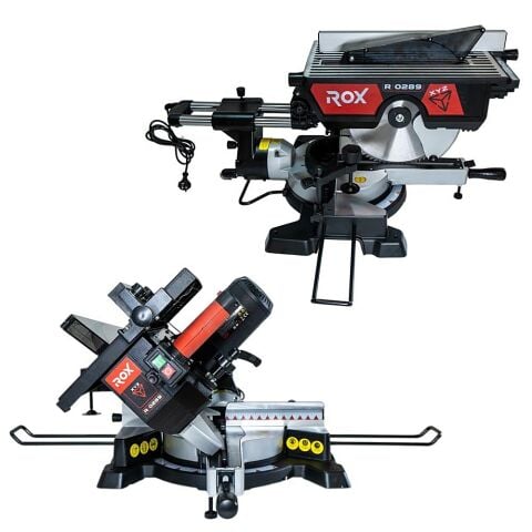 Rox 0289 Kombine Gönye ve Tezgah Testeresi 305 mm 1800W – Profesyonel Hassas Kesim Makinesi