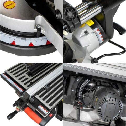 Rox 0289 Kombine Gönye ve Tezgah Testeresi 305 mm 1800W – Profesyonel Hassas Kesim Makinesi