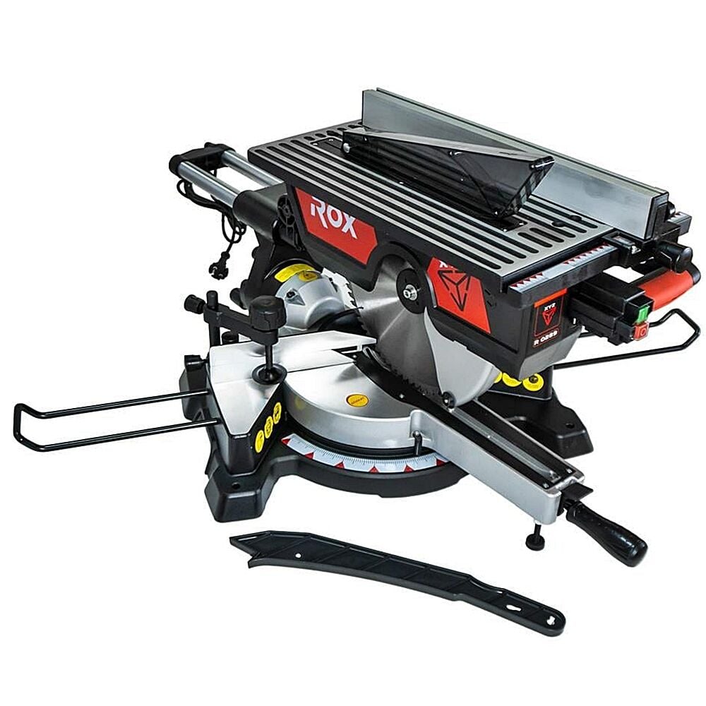 Rox 0289 Kombine Gönye ve Tezgah Testeresi 305 mm 1800W – Profesyonel Hassas Kesim Makinesi