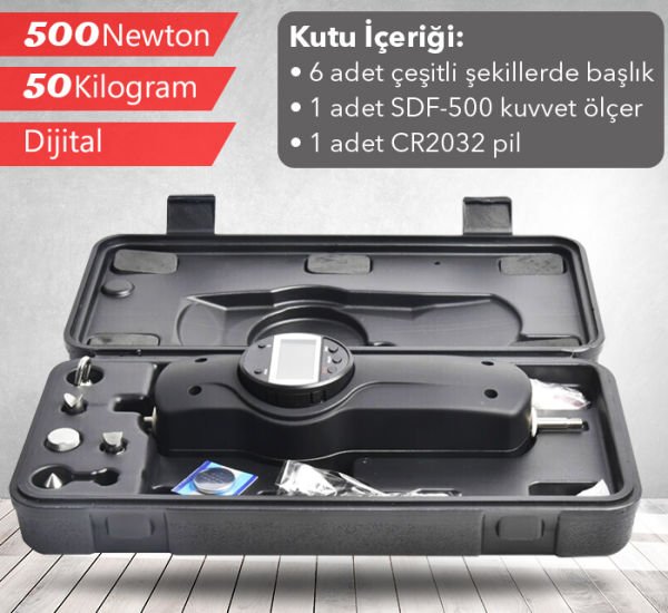 Loyka SDF-500 Dijital Dinamometre Kuvvet Ölçer