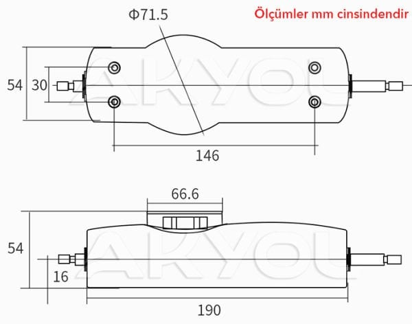 Loyka SDF-500 Dijital Dinamometre Kuvvet Ölçer