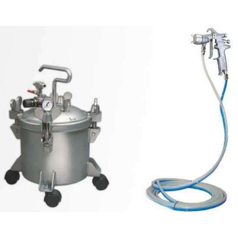 10 lt. Basınçlı Tank Otomatik Karıştırıcılı Set
