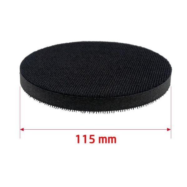 Rox Wood 0182 Cırt Disk Zımpara Taban Sünger Ara Ped 115 mm | Esnek Hassas Zımparalama