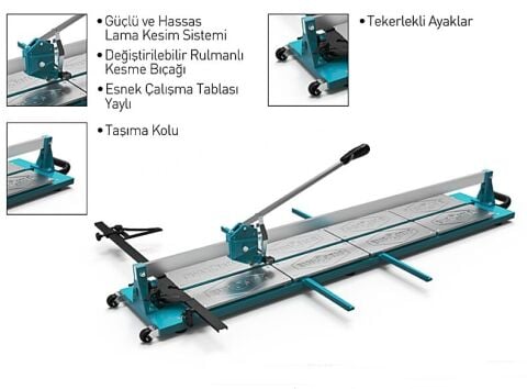 Eurostar HF16135 Profesyonel Seramik ve Granit Kesme Makinası 1350 mm
