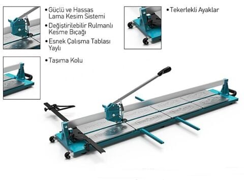 Eurostar HF16155 Profesyonel Seramik ve Granit Kesme Makinası 1550 mm