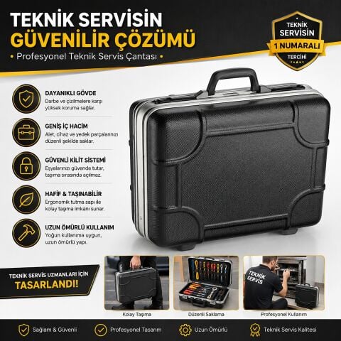 Alfa T8001 ABS Elektrikçi, Servis Alet ve Takım Çantası