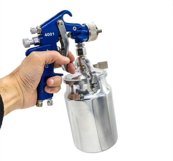 DAYSTAR 4001 Profesyonel Boya Tabancası 1.7 mm – Havalı Sprey Tabanca, Yüksek Performans