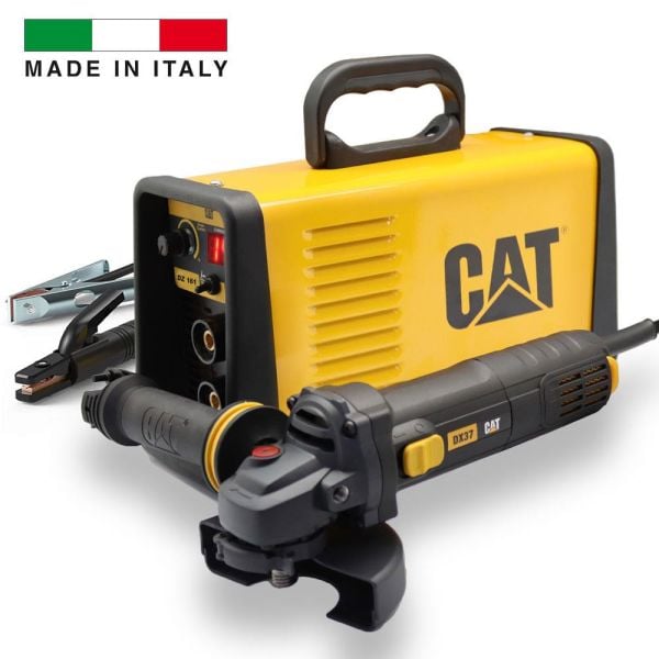 CAT DZ161T TIG LIFT/MMA Çanta Tipi  Dijital İnverter Kaynak Makinesi 160 Amper  + CAT DX37 Avuç Taşlama