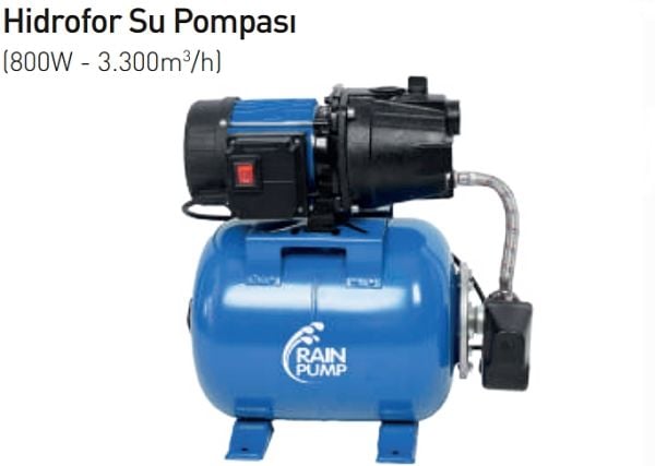 Rain Pump HID800W-T1PC Hidrofor Su Pompası 800W