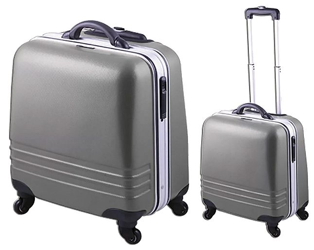 Alfa T-8006G ABS Takım Çantası (Tekerlekli ve Çekçekli) 420x410x230mm