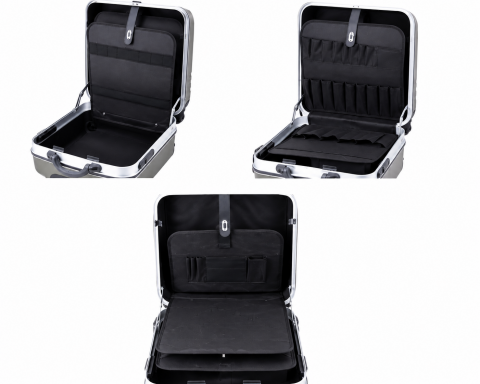 Alfa T-8006G ABS Takım Çantası (Tekerlekli ve Çekçekli) 420x410x230mm