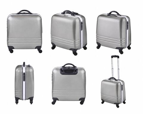 Alfa T-8006G ABS Takım Çantası (Tekerlekli ve Çekçekli) 420x410x230mm