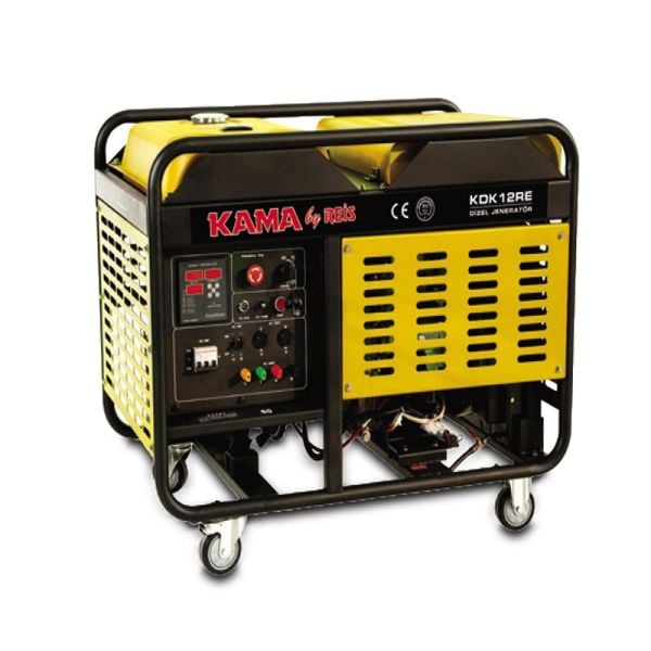 Kama By Reis KDK12RE Su Soğutmalı Dizel Jeneratör 12 kVA Monofaze