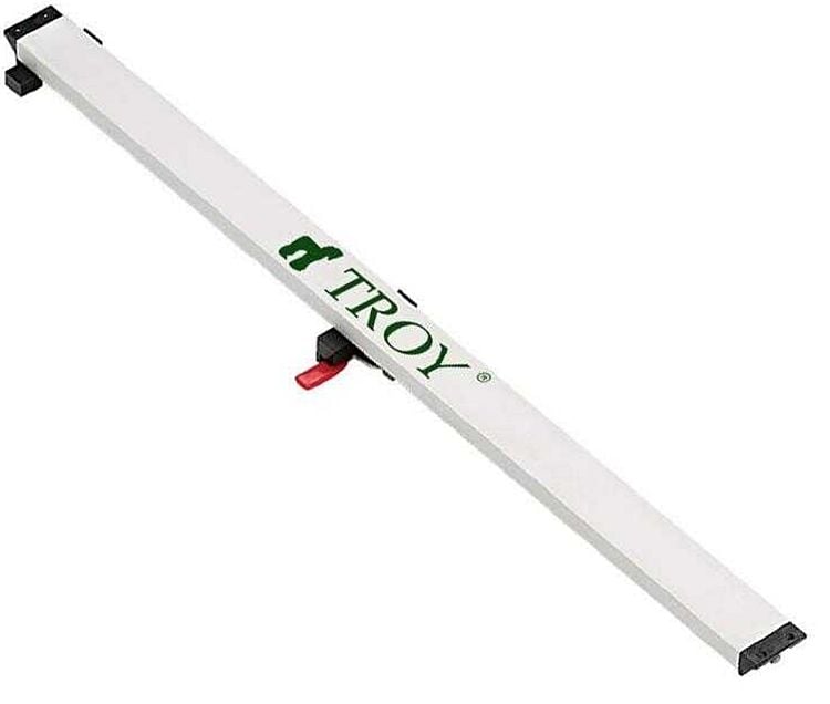 TROY 25005 Kıskaçlı Alüminyum Testere Kılavuzu, 60cm