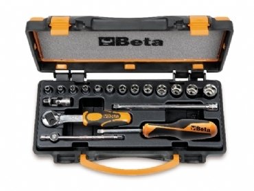 Beta 900/C13-5 Lokma Anahtar Takımı 4-14 mm-1/4''