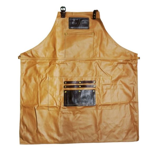 Suni Deri Marangoz Çalışma Önlüğü | Toz ve Suya Dayanıklı Atölye Önlüğü | Rox Wood 0032