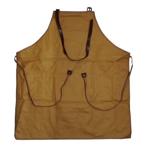 Suni Deri Marangoz Çalışma Önlüğü | Toz ve Suya Dayanıklı Atölye Önlüğü | Rox Wood 0032