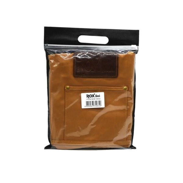 Suni Deri Marangoz Çalışma Önlüğü | Toz ve Suya Dayanıklı Atölye Önlüğü | Rox Wood 0032