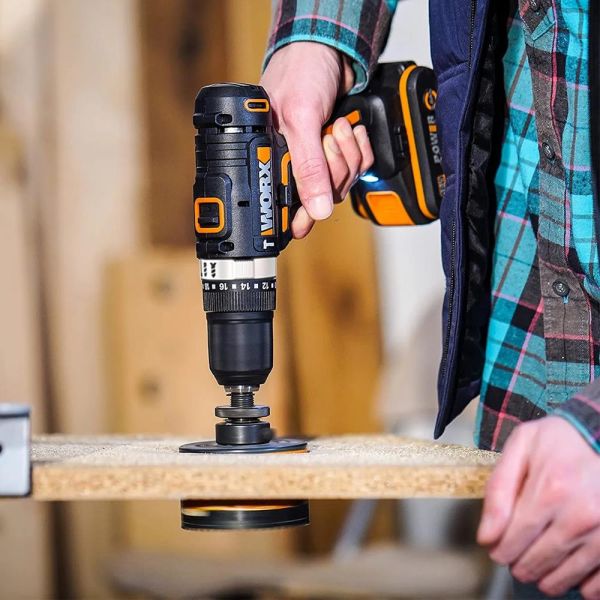 WORX WX370.1 Çift Akülü Şarjlı Darbeli Matkap 20Volt/2.0Ah.