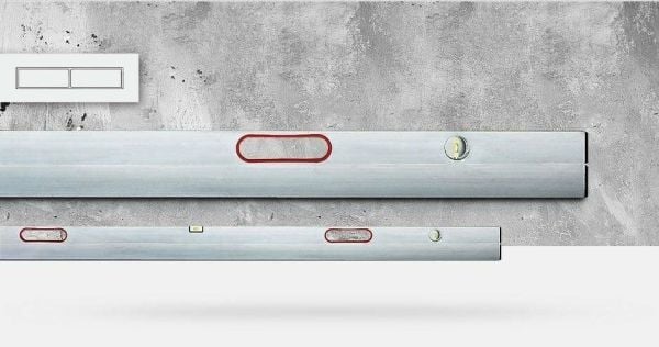 Bmi 150cm Su Terazili Alüminyum Gövde Mastar