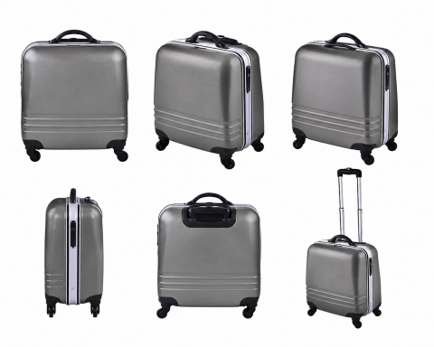 Alfa T-8006F ABS Takım Çantası (Tekerlekli ve Çekçekli) 420x410x230mm