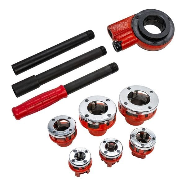 Euromax EXWT1055 Manuel El Tipi Diş Açma Pafta Makinası 1/2\'\'-2\'\'