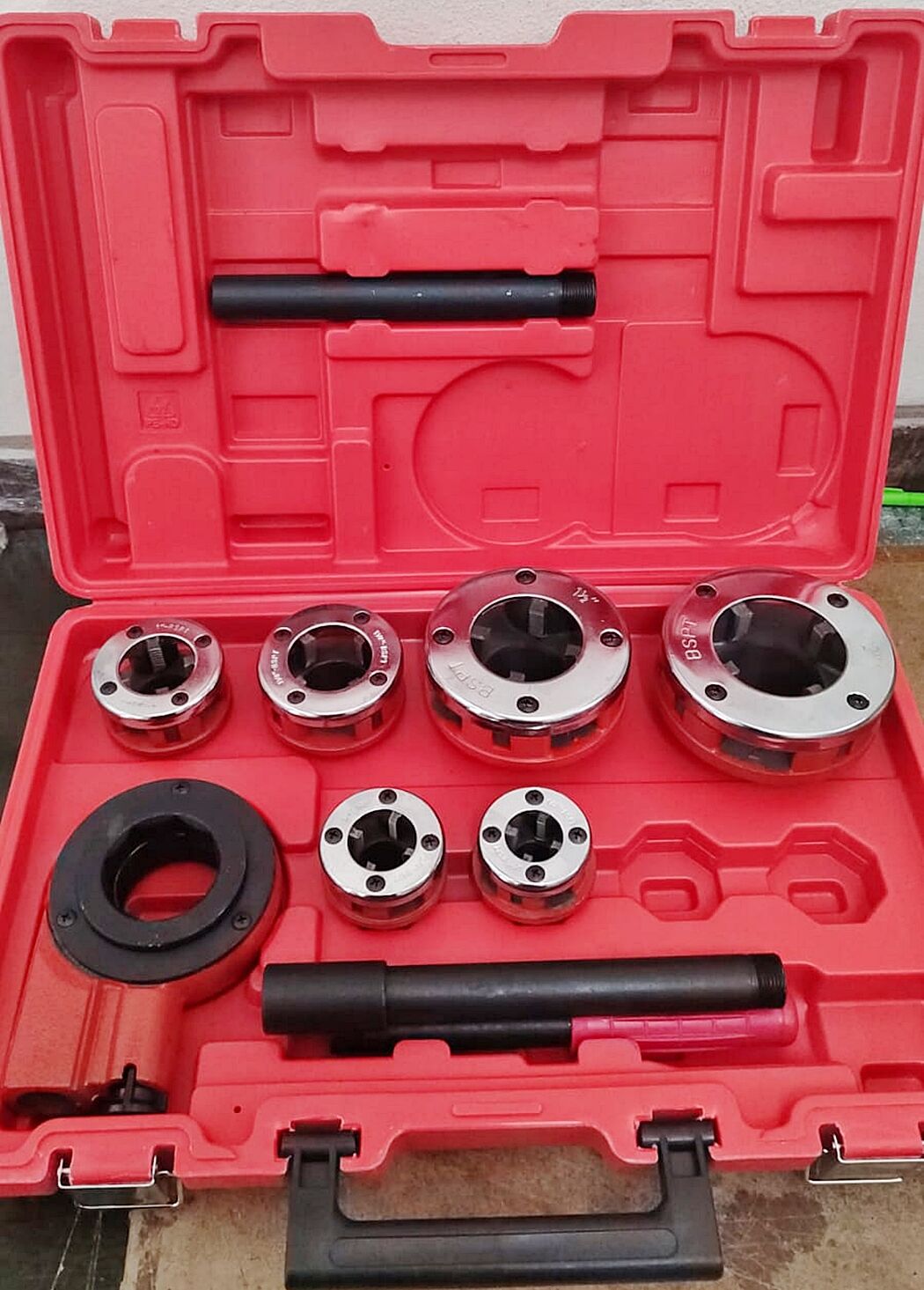 Euromax EXWT1055 Manuel El Tipi Diş Açma Pafta Makinası 1/2\'\'-2\'\'