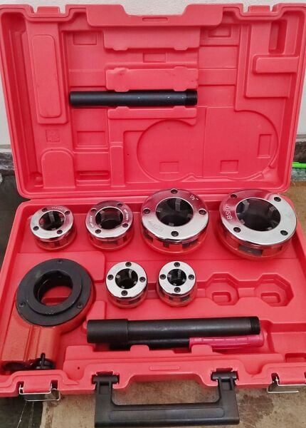 Euromax EXWT1055 Manuel El Tipi Diş Açma Pafta Makinası 1/2\'\'-2\'\'
