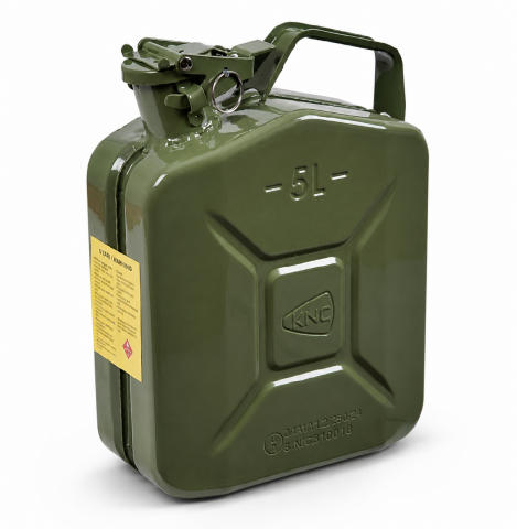 Knc KC05-8G Metal Yakıt Bidonu 5 Litre