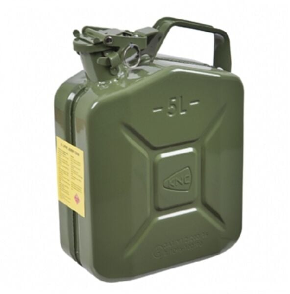 Knc KC05-8G Metal Yakıt Bidonu 5 Litre