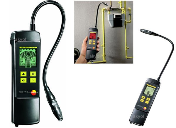 Testo 316-2 Gaz Kaçak Dedektörü