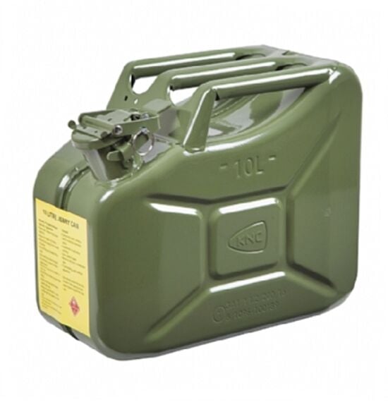 Knc KC010-8G Metal Yakıt Bidonu 10 Litre