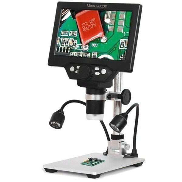 G1200 Plus+ 1200X Dijital Mikroskop – Yüksek Çözünürlüklü Renkli Ekran