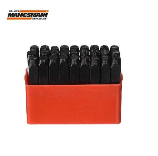 Mannesmann 244-10 Çelik Harf Zımba Seti 10mm