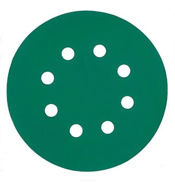 Nikon Cırtlı 8 Delikli Film Disk Zımpara 125 mm 400 Kum 50 adet