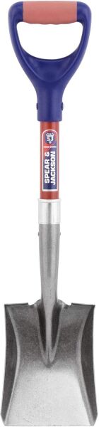 Spear & Jackson Köşeli Kürek 71x16 cm – Profesyonel Kamp Küreği, Taşınabilir Mini Kürek