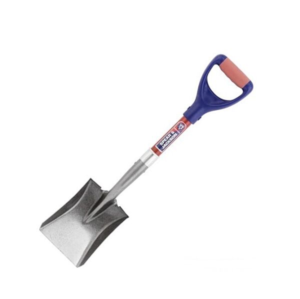 Spear & Jackson Köşeli Kürek 71x16 cm – Profesyonel Kamp Küreği, Taşınabilir Mini Kürek